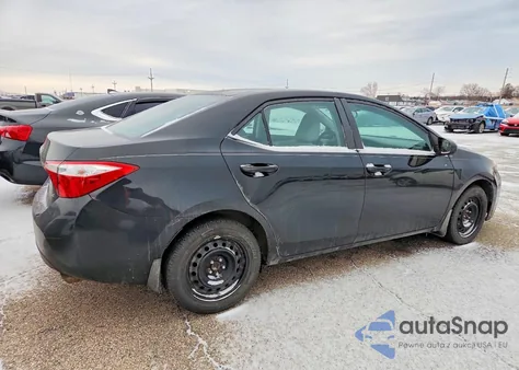 2016 Toyota Corolla L из США, поврежденный, VIN 2T1BURHE9GC604812